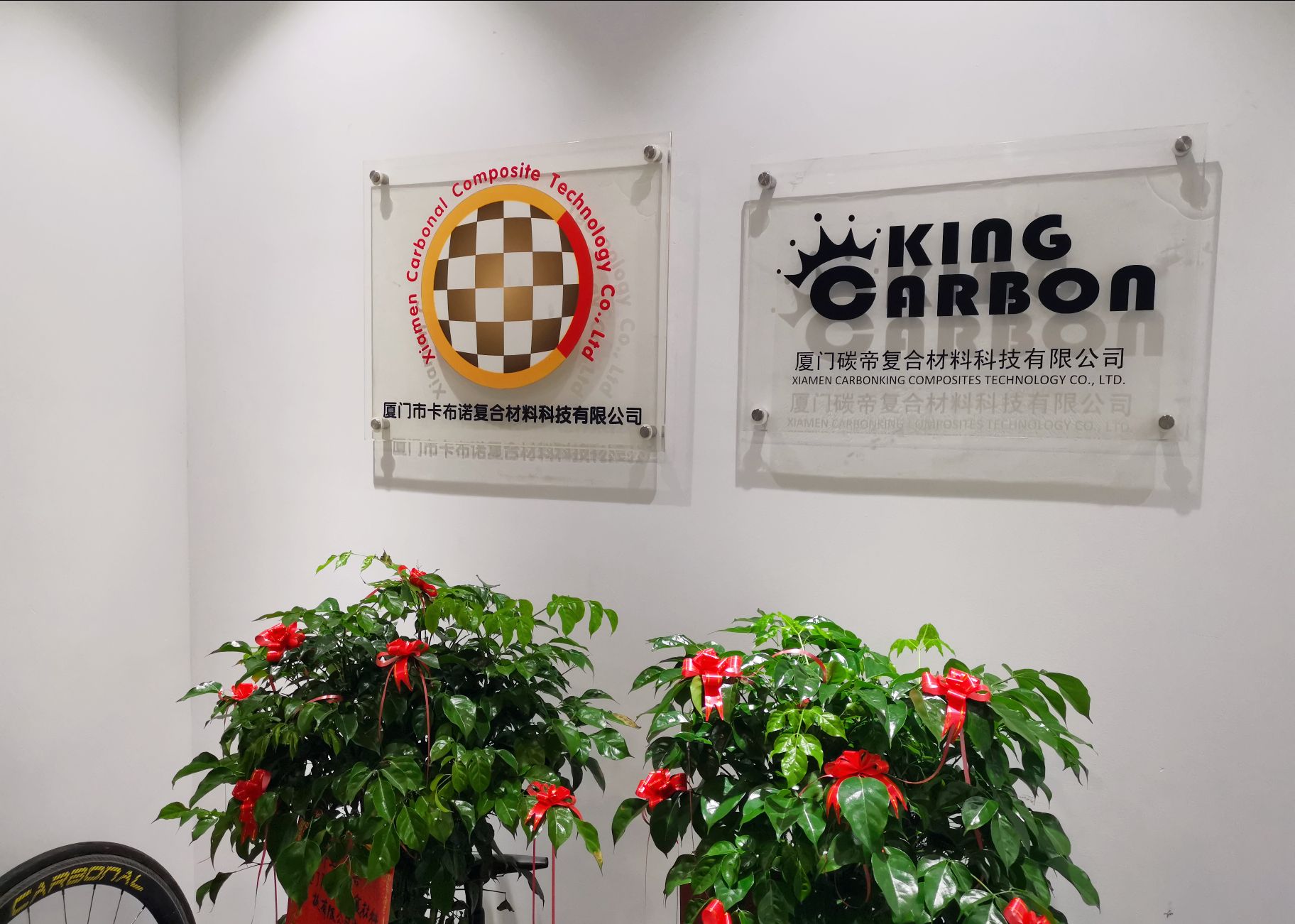 Carbonal および CarbonKing 自転車工場
