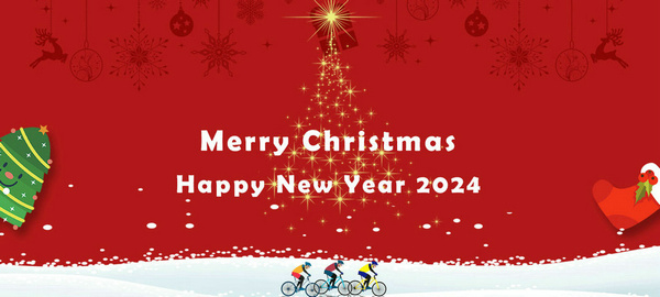 メリークリスマス、そして2024年の新年明けましておめでとうございます!