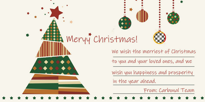 Merry Christmas_Best wishes from Carbonal Team